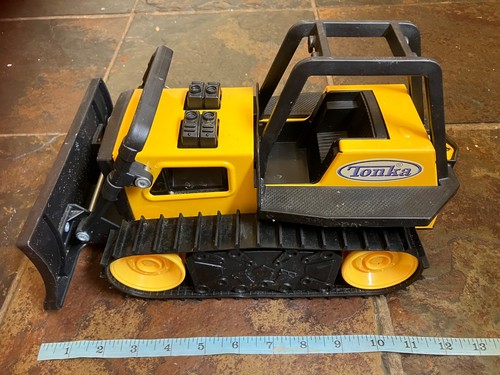 Vintage 1999 tonka bulldozer - vintage,