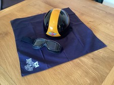 Davida Classic Pudding  Basin Helmet  (M) + + +