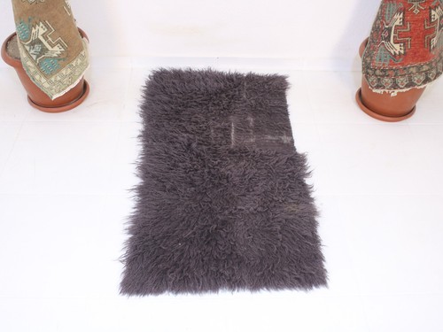 2x4 genuine sheepskin area rug - area,