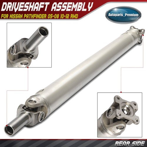 Rear aluminum driveshaft - rear,