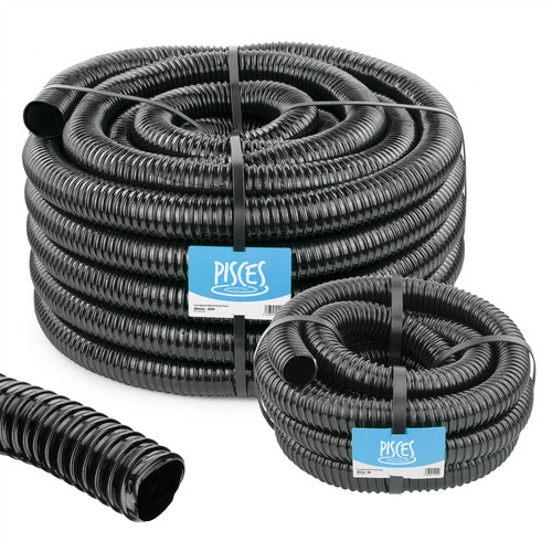 Inch black corrugated - black,