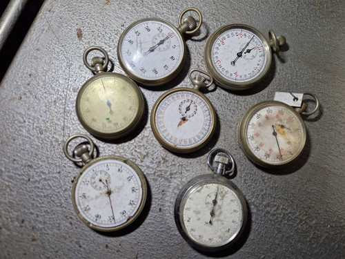 Vintage military stop watch - military,