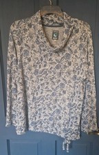 Mantaray Debenhams Size 16 Roll Neck Cosy Top With Elasticated Hem