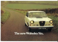 Wolseley Six 2200 1972-1975 UK Market Sales Brochure Landcrab