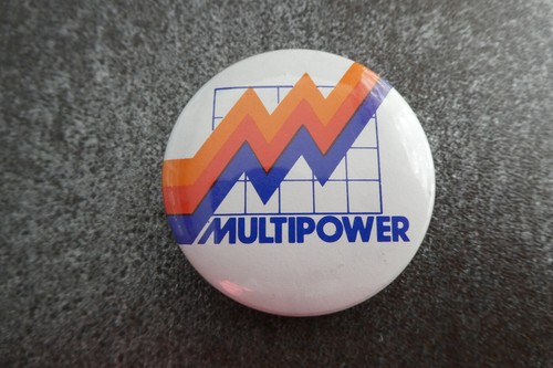 Multipower pin badge button - badge,