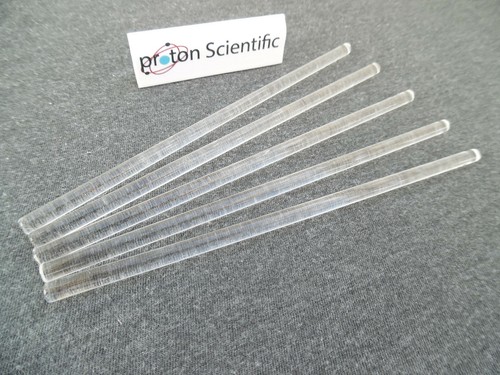 150mm glass stir rods - x,
