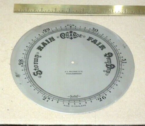 Good old aneroid barometer - good,