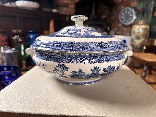 1960s wedgwood terrine - wedgwood, willow