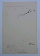 Mussolini and king - king, emanuelle