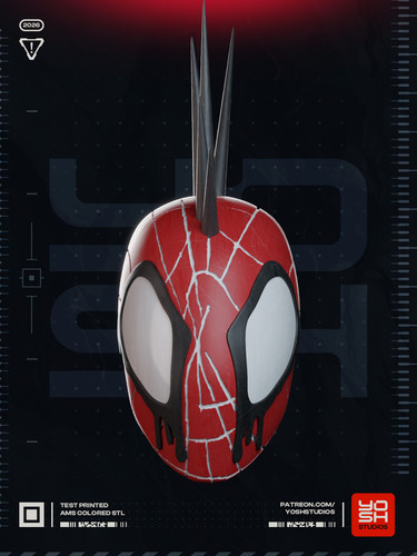 Spiderman spider punk helmet - spider,