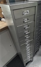 Bisley 15 drawers metal cabinet 