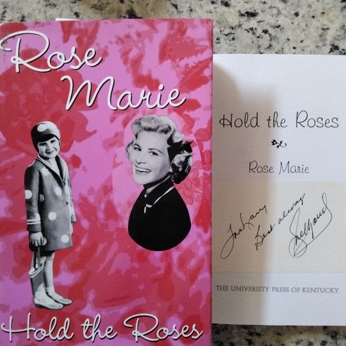 Rose marie signed autobio - signed,