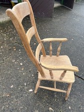 Antique farmhouse chair with - antique,