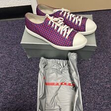 Prada Shoes Men's America Cup Rare Prada Sneakers For Men Size 9