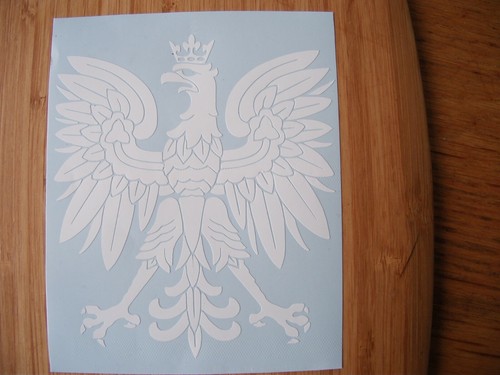 Polish eagle car laptop - car, laptop 