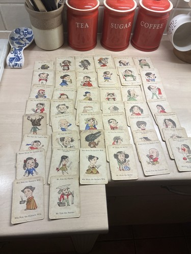 Antique jaques happy families - antique,