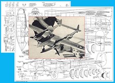 Model airplane plans - plans, (uc)
