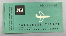BEA BRITISH EUROPEAN AIRWAYS