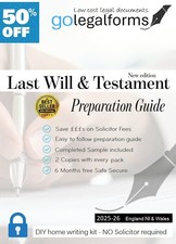 Last Will & Testament Writing