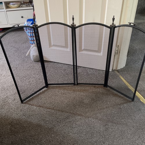 Fire screen inglenook harewood - fire,