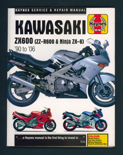 Kawasaki zzr600 haynes - kawasaki,