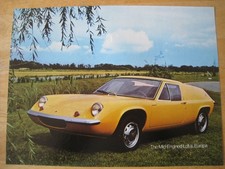 THE MID-ENGINED LOTUS EUROPA