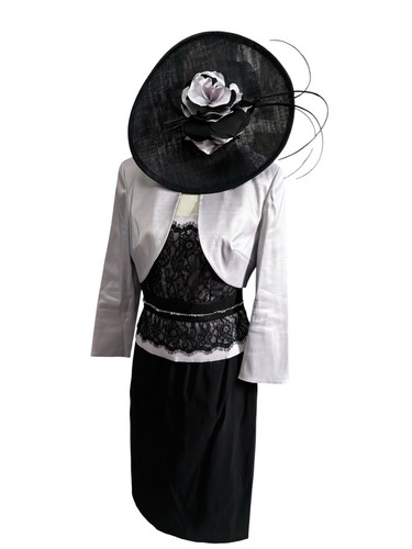 Ispirato black lilac dress - ispirato,