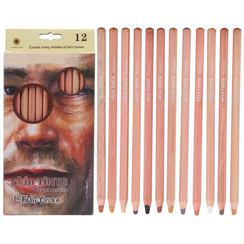 Skin tone pastel pencils - skin,