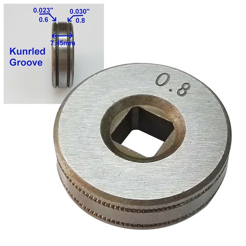 Mig wire feed roller - wire,