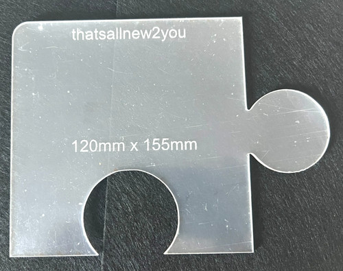 Acrylic square jigsaw puzzle - ,