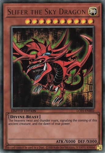 Yugioh slifer the sky dragon - yugioh,