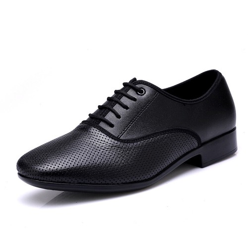 Men leather dance shoes low - men,