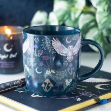 Boxed Night Flight Woodland Midnight Owl Design Ceramic Gift Mug 320 ml capacity