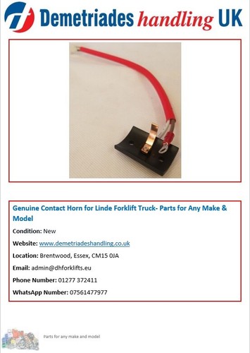 Genuine contact horn for - genuine,