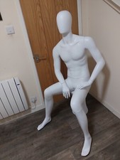 SEATED FULL MALE MATT WHITE