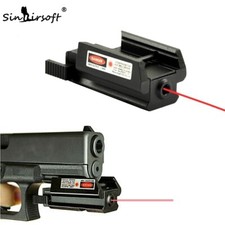 Tactical Red Dot Laser Scope Sight 20mm Picatinny Weaver rail Mount Pistol Rifle