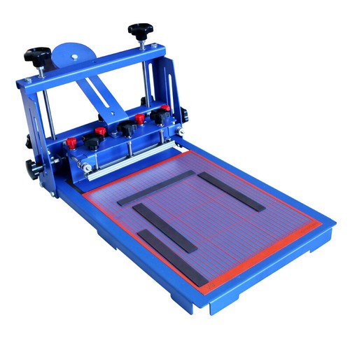 Color screen printing press - color,