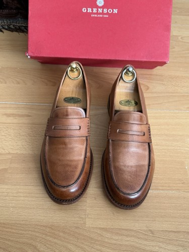 Grenson jago tan leather - tan,