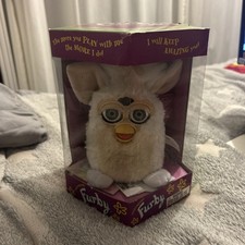 Furby Tiger Electronics Model 70-800 Vintage 1999 tags on ,instructions an box