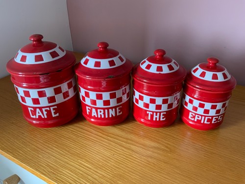 Vintage french enamel kitchen - french,
