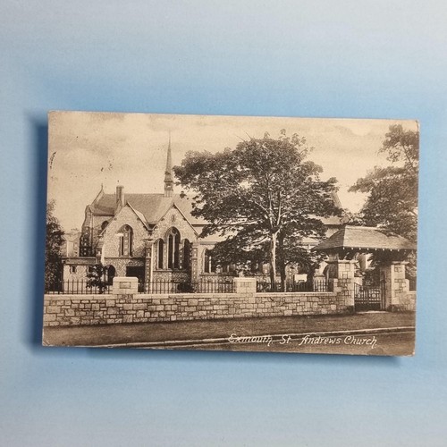 Exmouth postcard 1909 devon - 1909,