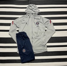 PSG Jordan Tracksuit Grey And