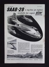 Original 1953 Advert Saab