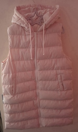 Women pink hooded padded - women’s,