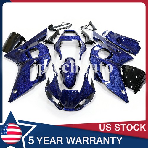 Blue forged carbon fiber - forged,