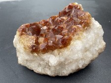Large Natural Citrine Quartz crystal  Rock Stone 1.5 kg