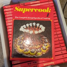 Supercook Set Of Encyclopaedias 22 Volumes 1977 Marshall Cavendish