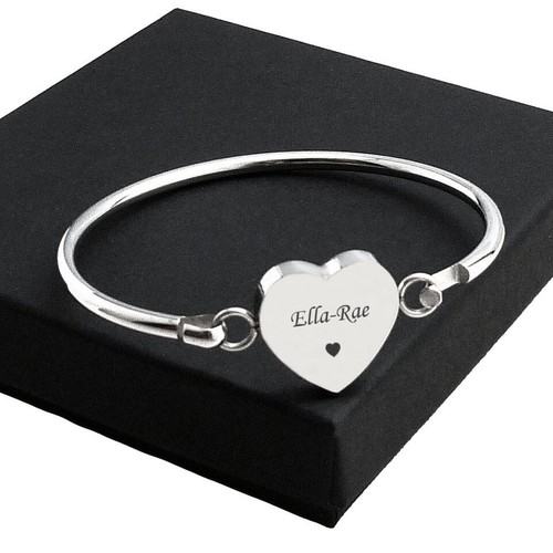 Personalised bangle with - personalised,