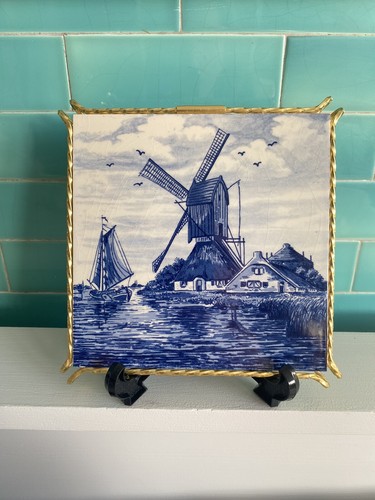 Blue white delft - blue, blauw
