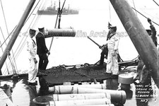 Gtt-30 Cordite Loaded On Board HMS Queen Mary,  Portsmouth, Hampshire. Photo